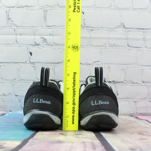 LL BEAN Black Mesh Athletic Classic Sport Workout Sneakers Shoe 8.5 M - Picture 6 of 9
